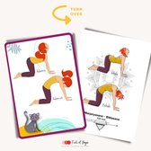 Full of yoga - yogakaarten - yoga kaarten voor kinderen - Flashcards - kinderyoga kaarten - yoga boek - yoga deck - kids yoga cards - yoga kaarten