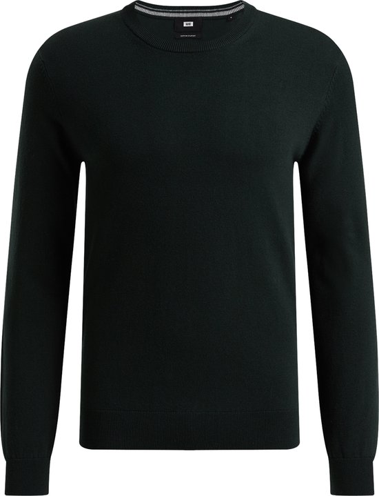 WE Fashion Pull fin tricoté pour homme en coton mélangé