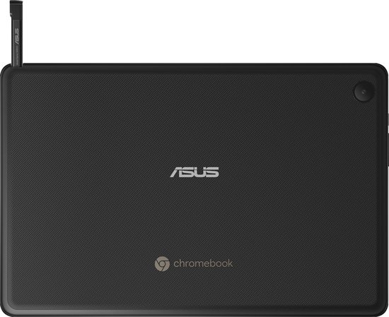 ASUS Chromebook CZ1000DVA-L30023 MediaTek MT8183 25,6 cm (10.1") Touchscreen WUXGA 4 GB LPDDR4x-SDRAM 64 GB eMMC Wi-Fi 5 (802.11ac) ChromeOS Zwart - ASUS - Hoofdafbeelding