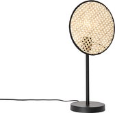 QAZQA kata - Oosterse Tafellamp - 1 lichts - H 50 cm - Naturel - Woonkamer | Slaapkamer | Keuken