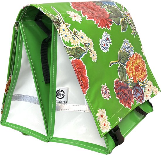 Du Baj large LUXE - Dubbele Fietstas - 45 l - Chrysant Green