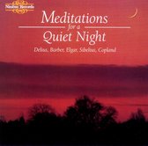Various Artists - Meditations For A Quiet Night (CD)