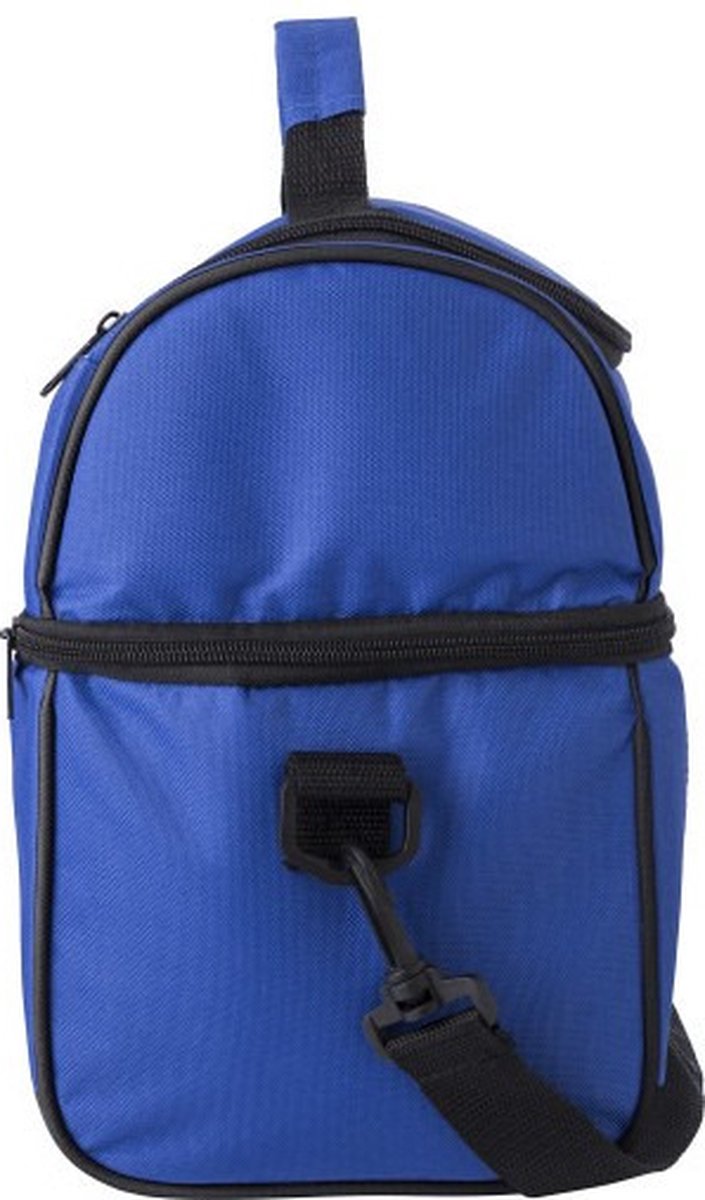 Handige koeltas lime/zwart 39 cm - 12 liter - Koeltassen voor onderweg/op het strand van Benson — afbeelding 3