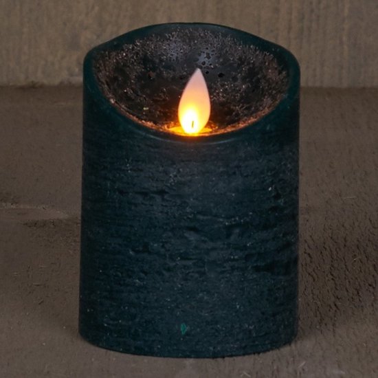 Anna s Collection Stompkaars LED Antiek Groen H10 Cm Bewegende 