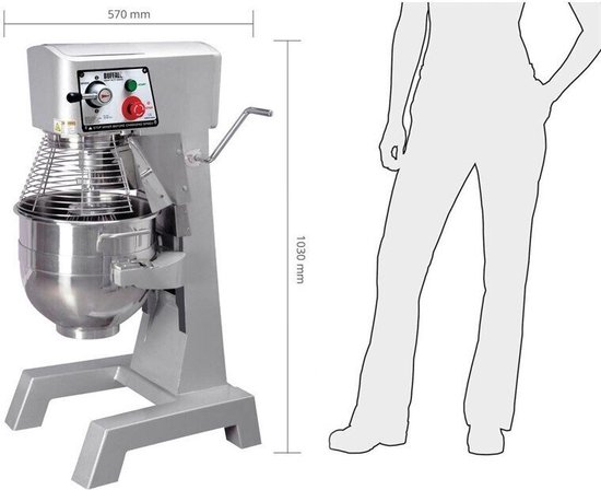 Buffalo planetaire mixer 29L van Buffalo — afbeelding 2
