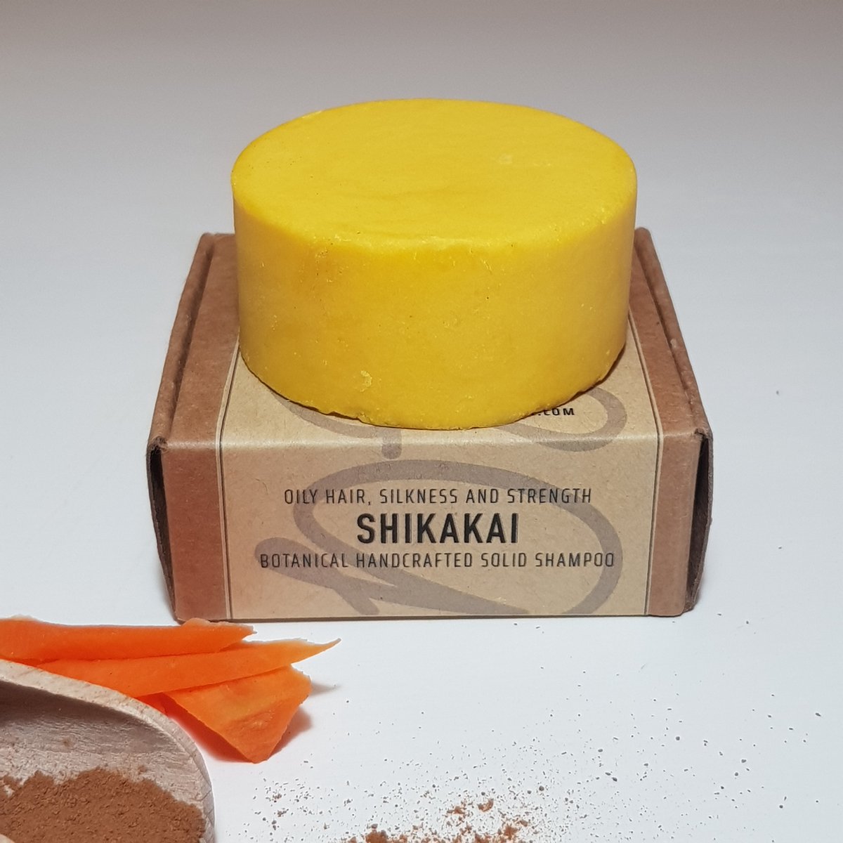 Shikakai Shampoo Bar - Handgemaakt - Biologisch - 120 wasbeurten - Geschikt voor elk haartype