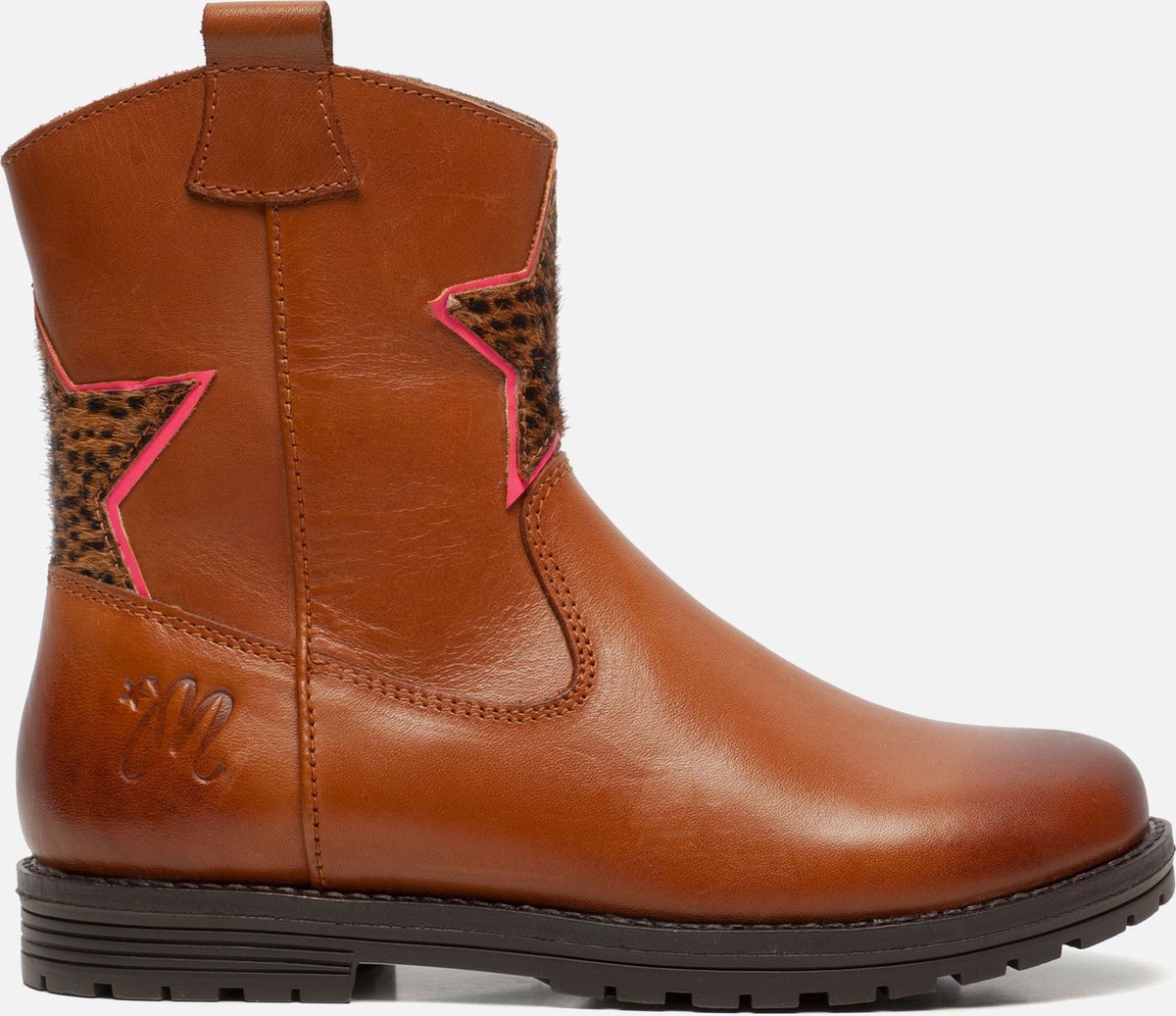 Muyters Cowboylaarsjes cognac Leer 28701 - Maat 24 | bol.com