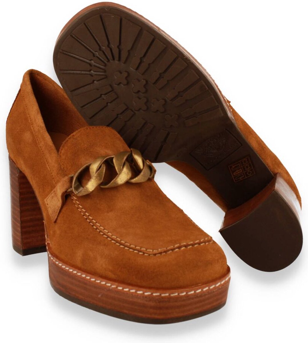 Pedro Miralles Damesmocassin | Cognac | Maat: 39