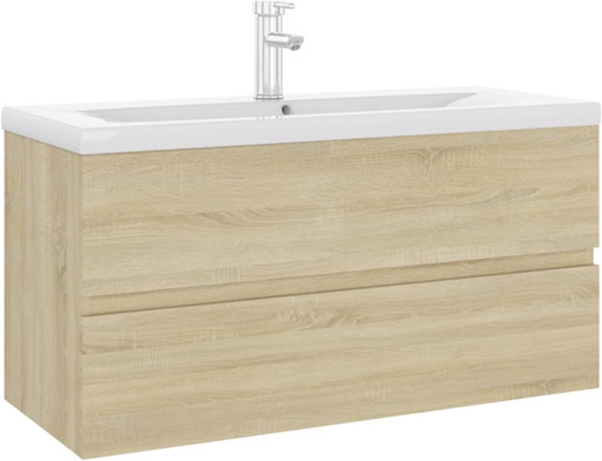 SANOX Wastafelblad massief eiken 60x46x4 cm met boomstamkant kopen