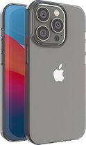Ceezs telefoonhoesje geschikt voor Apple iPhone 14 Pro ultra thin siliconen hoesje - optimale bescherming - dun design - transparant