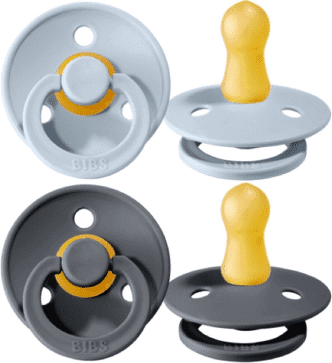 Goedkoopste BIBS Fopspeen boy - Blauw - 2 Stuks