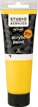 Acrylverf - Geel Primary Yellow (#06) - Semi Dekkend - Creall Studio - 120ml - 1 fles