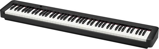 Casio CDP-S110 BK - Digitale piano - 88 gewogen toetsen - voor beginners - gratis app Chordana play