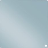 Nobo Mini Magnetisch Whiteboard Tegel Gekleurd  - 360mmx360mm - Inclusief Whiteboard Marker en Magneten - Koel Grijs