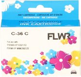FLWR - Cartridges / Canon CLI-36 / kleur / Geschikt voor Canon