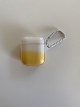 AirPods 1 / 2 Hoesje - Case - Geel Gradiënt - Siliconen