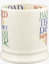 Emma Bridgewater Mug 1/2 Pint Rainbow Wonderful Dad Boxed