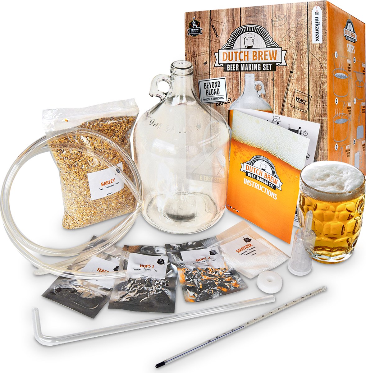 Dutch Brew Kit - Beer Brewing Kit - Beer Making Kit - Oktoberfest - Beer Kit  - Making... | bol.com
