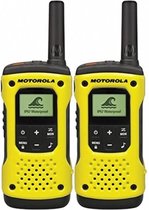 Motorola TLKR T92 H2O radio bidirectionnelle 8 canaux Noir, Jaune