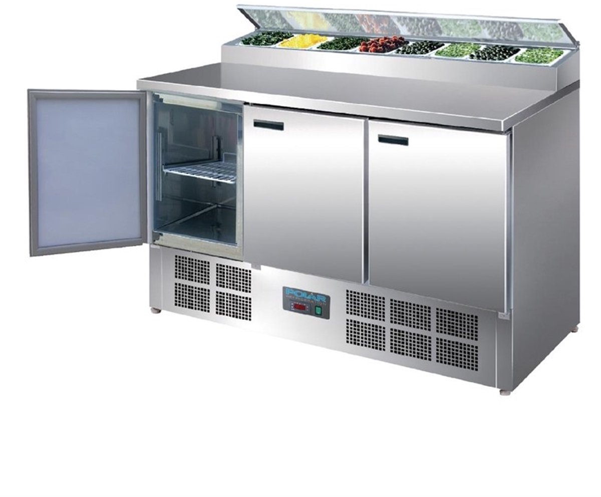 Polar G-serie gekoelde saladette 390L Multicolor