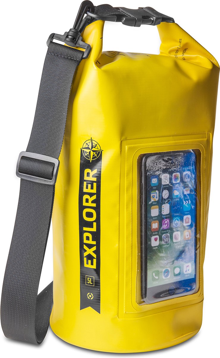 Celly Drybag Explorer 5 Liter 17 X 38 Cm Pvc Geel