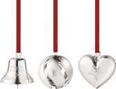 Georg Jensen - CC 2021 Giftset Hanger Bell/Ball/Heart Set of 3 Pieces