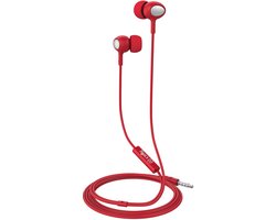 In-Ear Stereo Oordopjes UP500, Rood - Kunststof - Celly