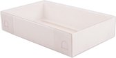 15x9x3 cm, Cadeaudoos 25 stuks Multifunctionele lege Witte ambachtelijke kartonnen geschenkdoos klein met doorzichtige acetaat deksel cakedoos bonbondozen Perfecte keuze als geschenkdoos, Cadeauverpakkingen, Gift Box