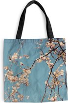 Sac bandoulière - Sac de plage - Shopper Blossom - 40x40 cm - Sac coton