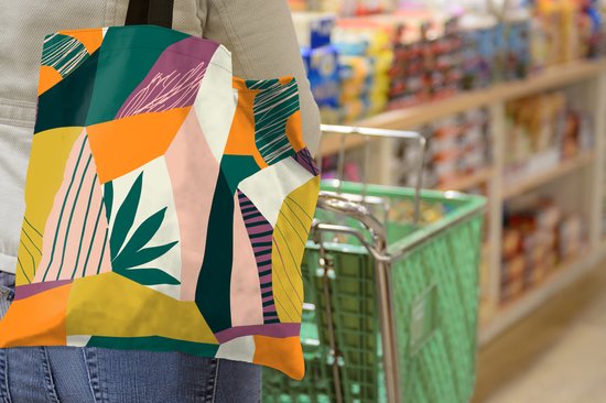 Sac Bandoulière - Sac De Plage - Shopper Fruit - Illustration - Couleurs - 40x40 cm - Sac Coton