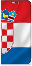 Leuk Hoesje Geschikt voor Samsung Galaxy A23 Smart Cover Kroatische Vlag