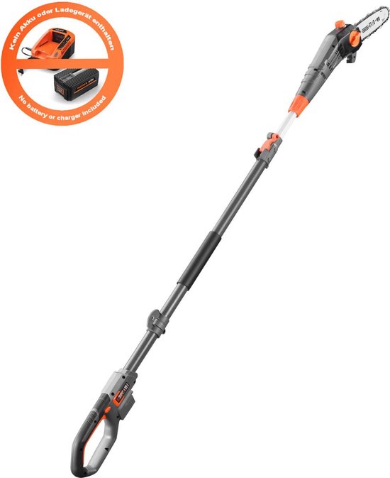 FUXTEC kettingzaag accu 20V - telescopisch - (geleverd zonder batterij en lader)