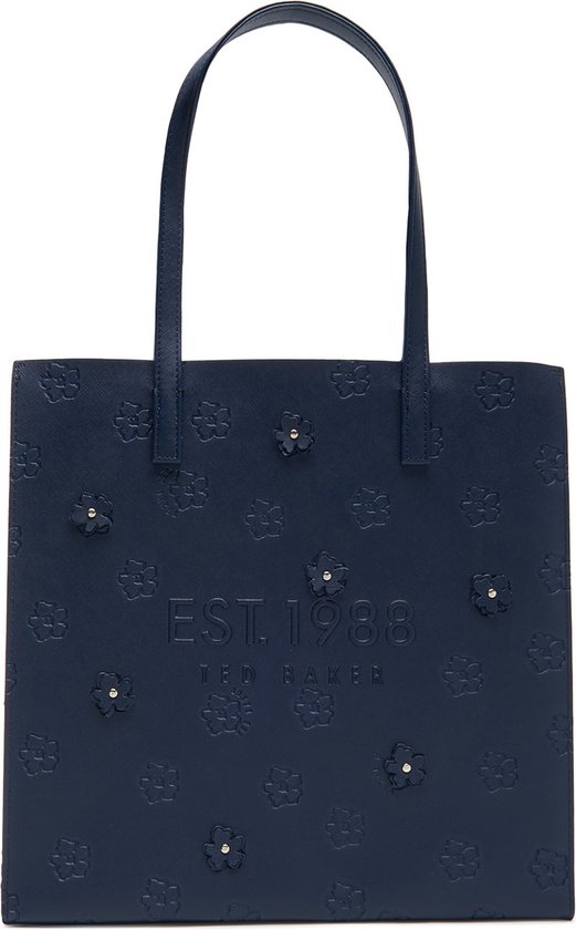 Ted Baker Grote Schoudertas Crossbodytas Dames Gebloemd Florcon Blauw bol