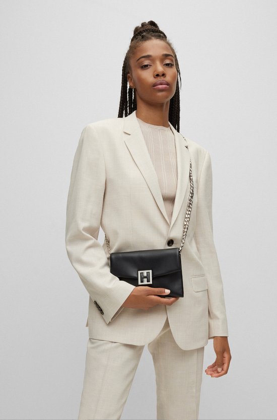 Hugo Boss HUGO Dames Crossbody tas Kunstleer Zwart