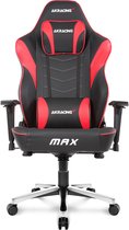 AKRacing Master Max - Chaise Gaming - Zwart/Rouge