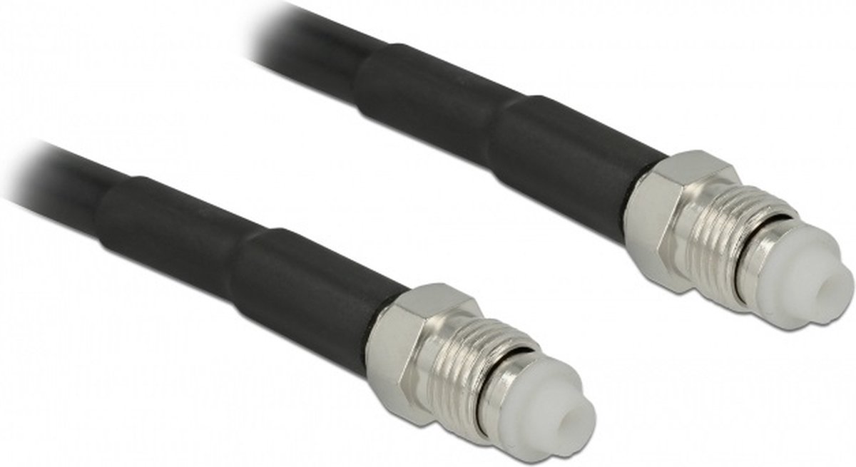 FME (v) - FME (v) kabel - LMR195 - 50 Ohm / zwart - 1 meter