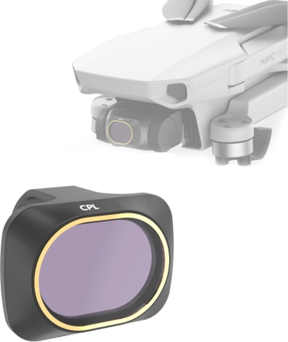 JSR Drone CPL Lens Filter voor DJI MAVIC mini
