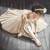 Leti Stitch Little Ballerina Girl borduren (pakket) L8037
