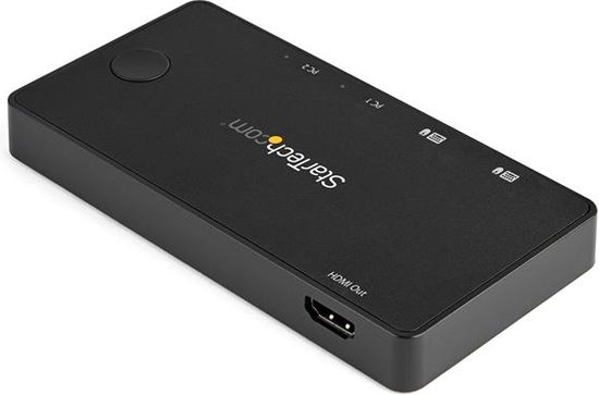 StarTech.com Commutateur KVM SV211HDUC Zwart