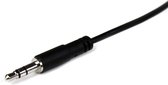 Jack Extension Cable (3.5 mm) Startech MU1MMFS Black 1 m