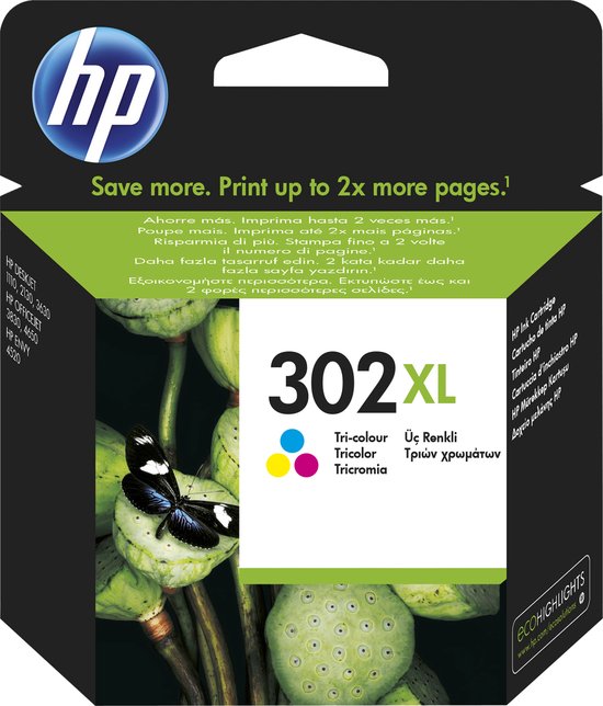 HP 302XL - Inktcartridge / Kleur / Hoge Capaciteit
