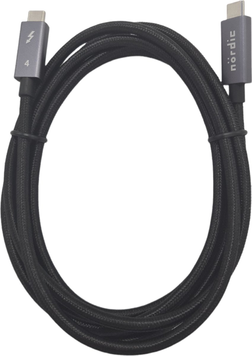 PHIXERO Thunderbolt 4 Kabel 1m – 40Gbps, 8K Video, 100W Laden