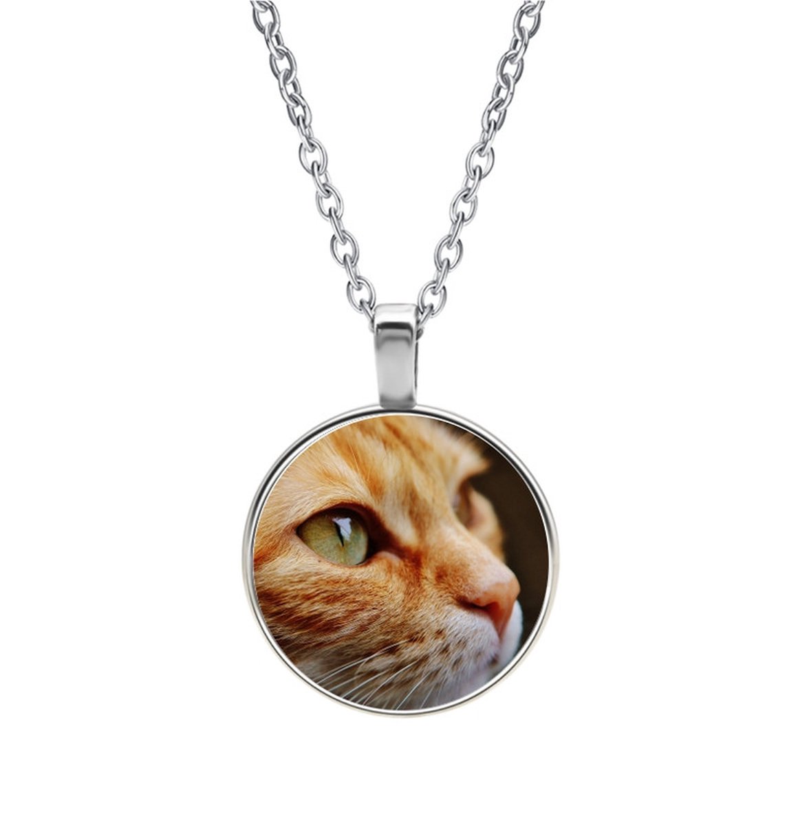 Ketting Glas - Kat