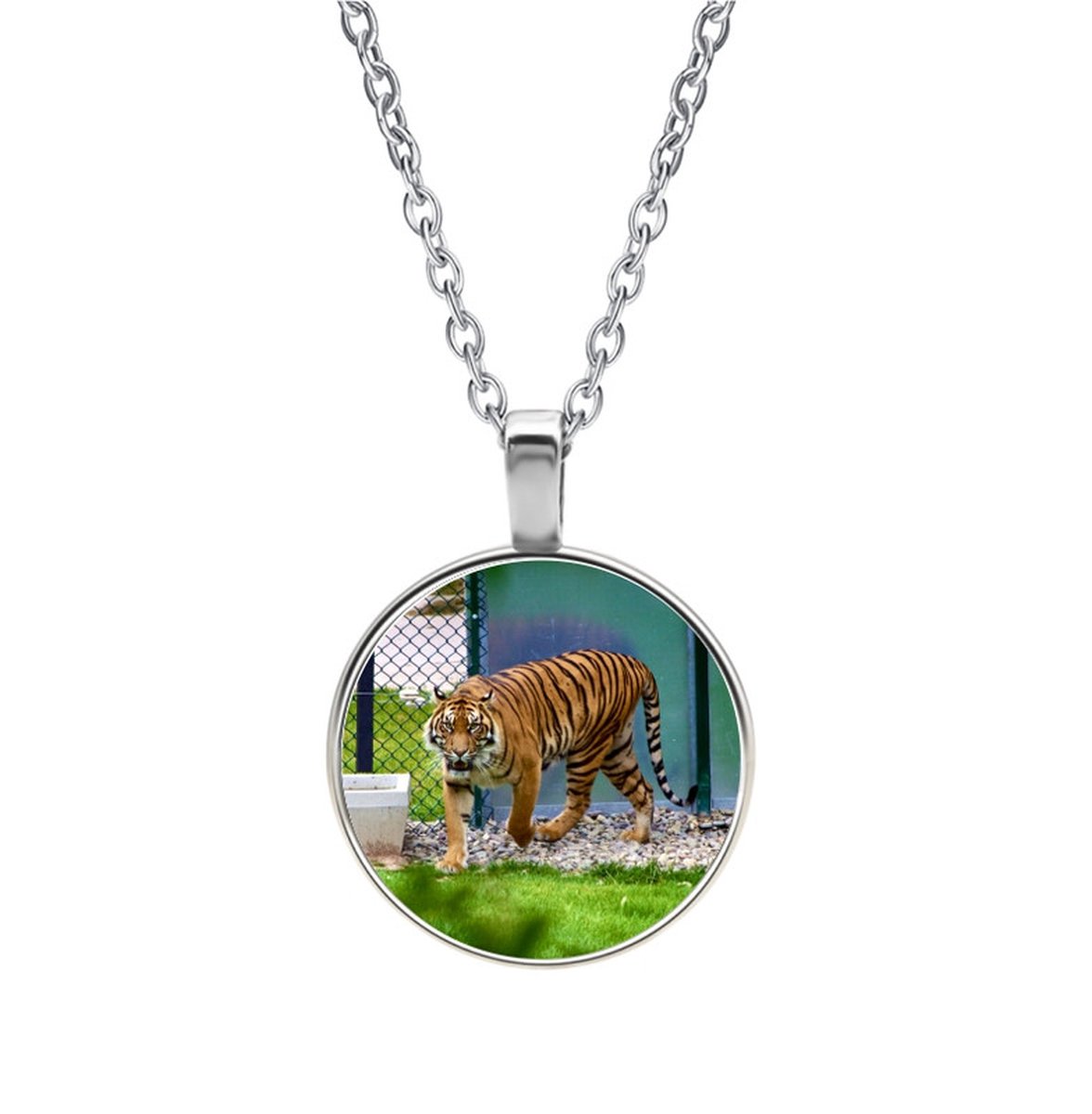 Ketting Glas - Tijger