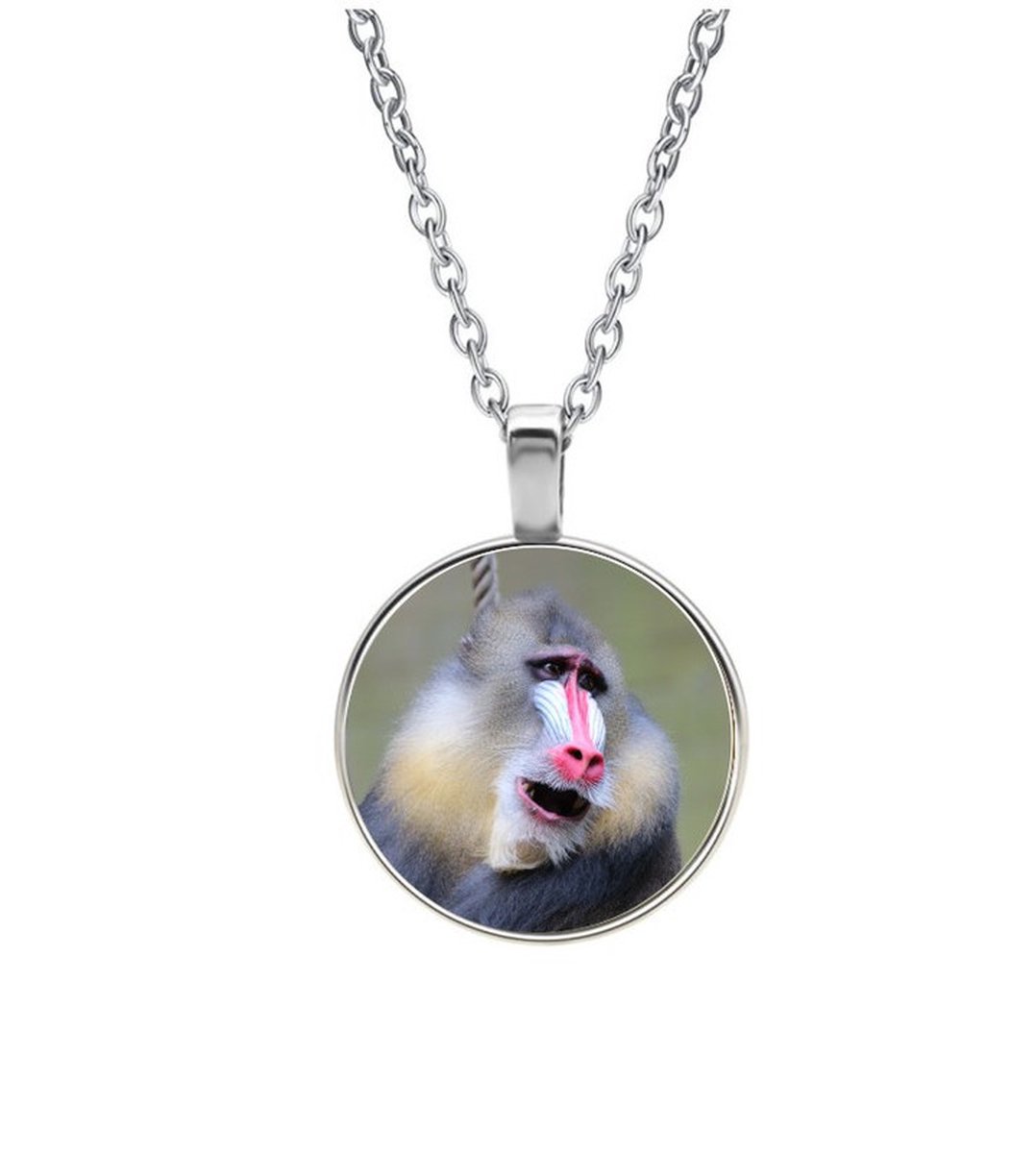 Ketting Glas - Baboon