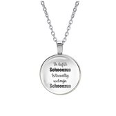 Ketting Glas - De Liefste Schoonzus Is Toevallig Wel Mijn Schoonzus