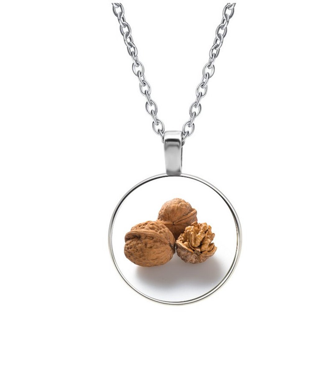 Ketting Glas - Walnoten