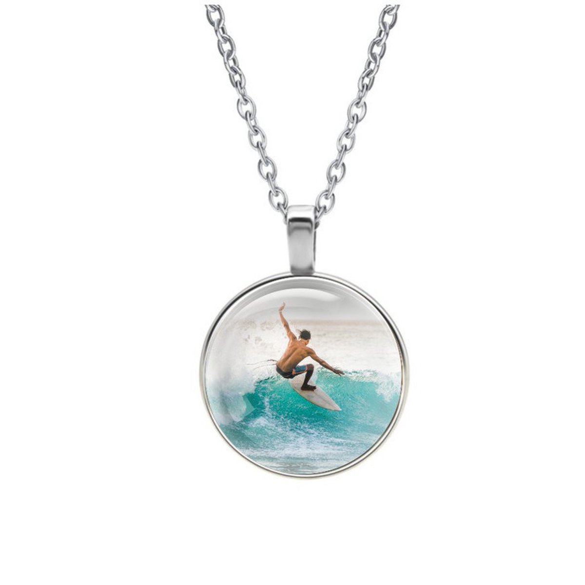 Ketting Glas - Surfen