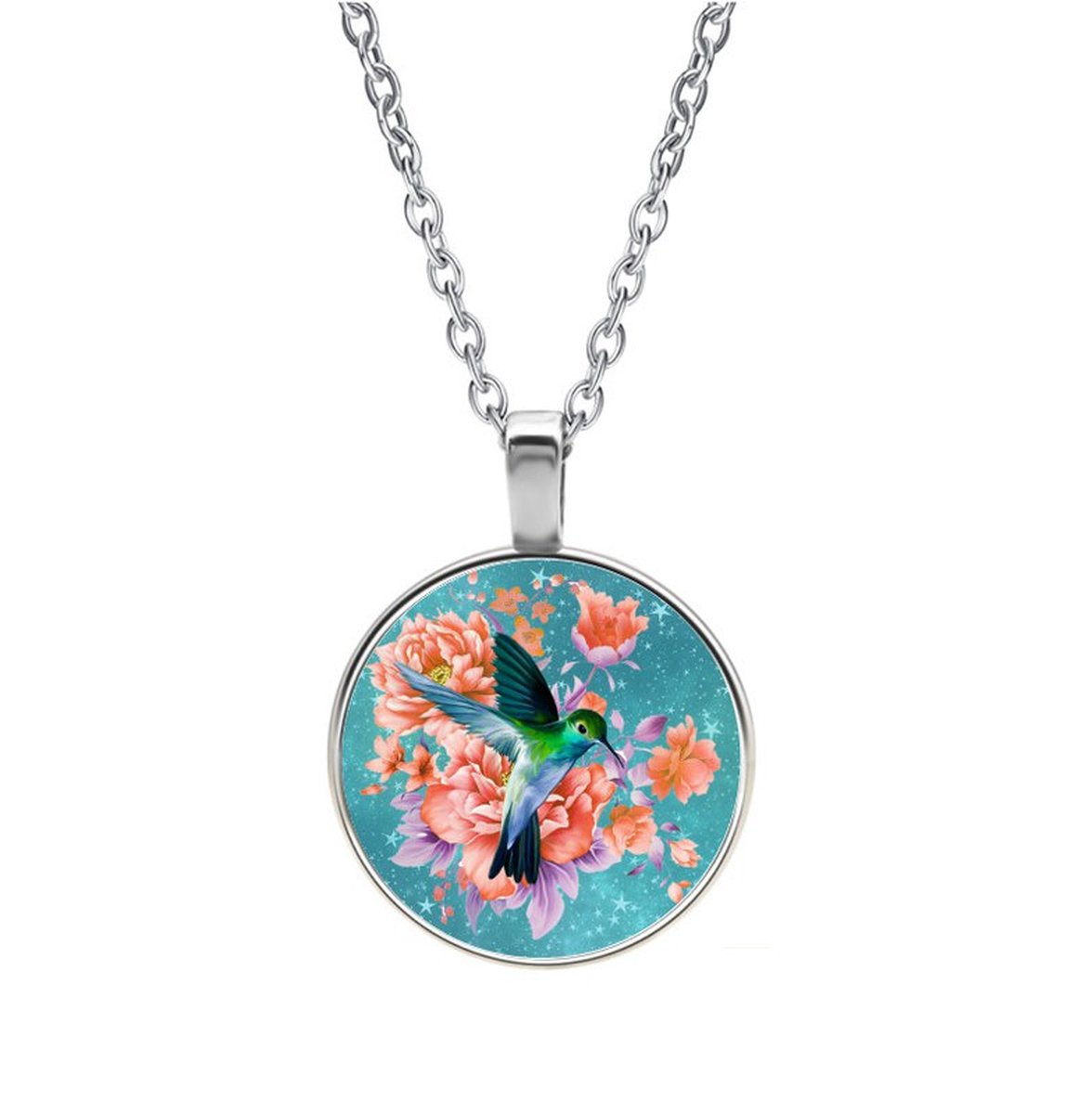 Ketting Glas - Vogel