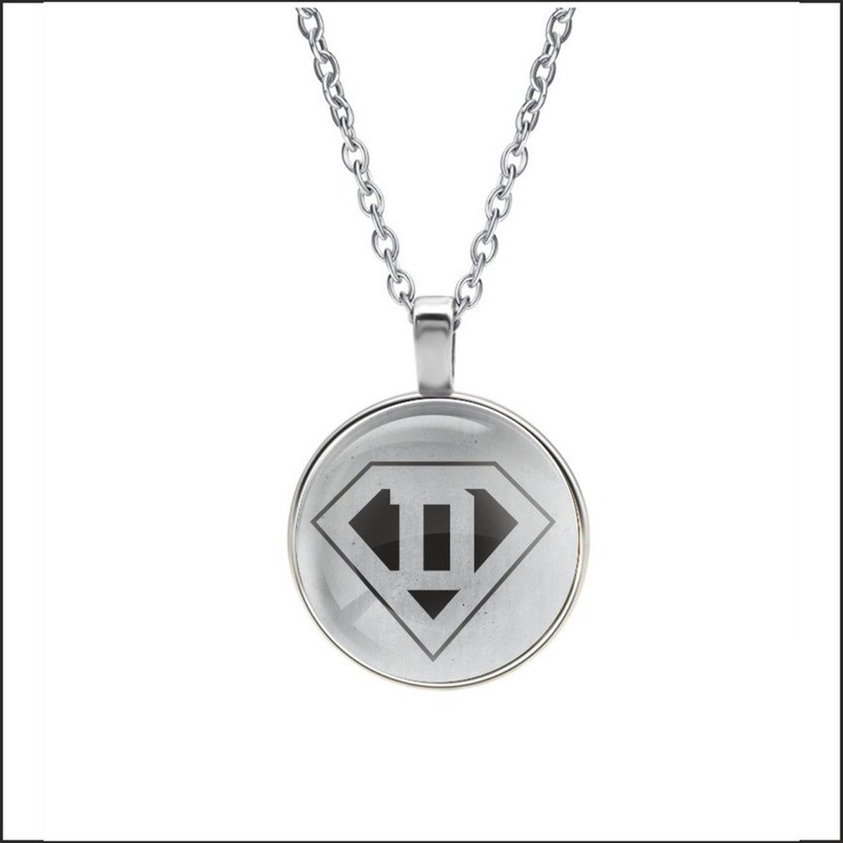 Ketting Glas - D